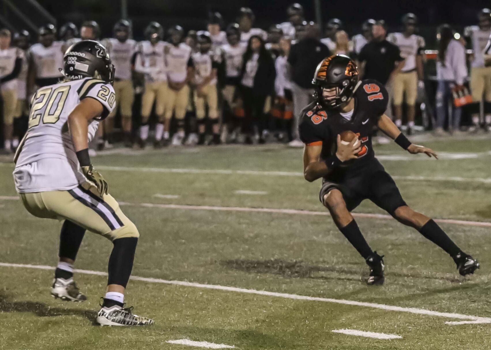 1. 5A-3: No. 2 McAlester (6-0, 3-0) at No. 3 Coweta (6-0, 3-0)